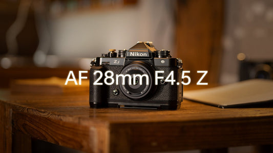 New Release "Chip" Lens AF 28mm F4.5 for Nikon Z-mount