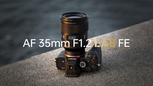 LAB Series New Release AF 35mm F1.2 LAB E-mount for Sony