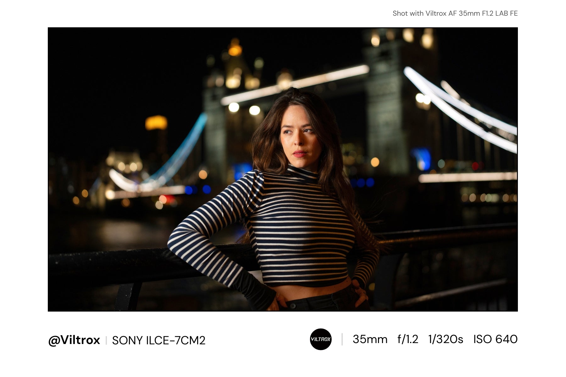 35mm F1.2 portrait lens for Sony Ultimate night-time low-light performance