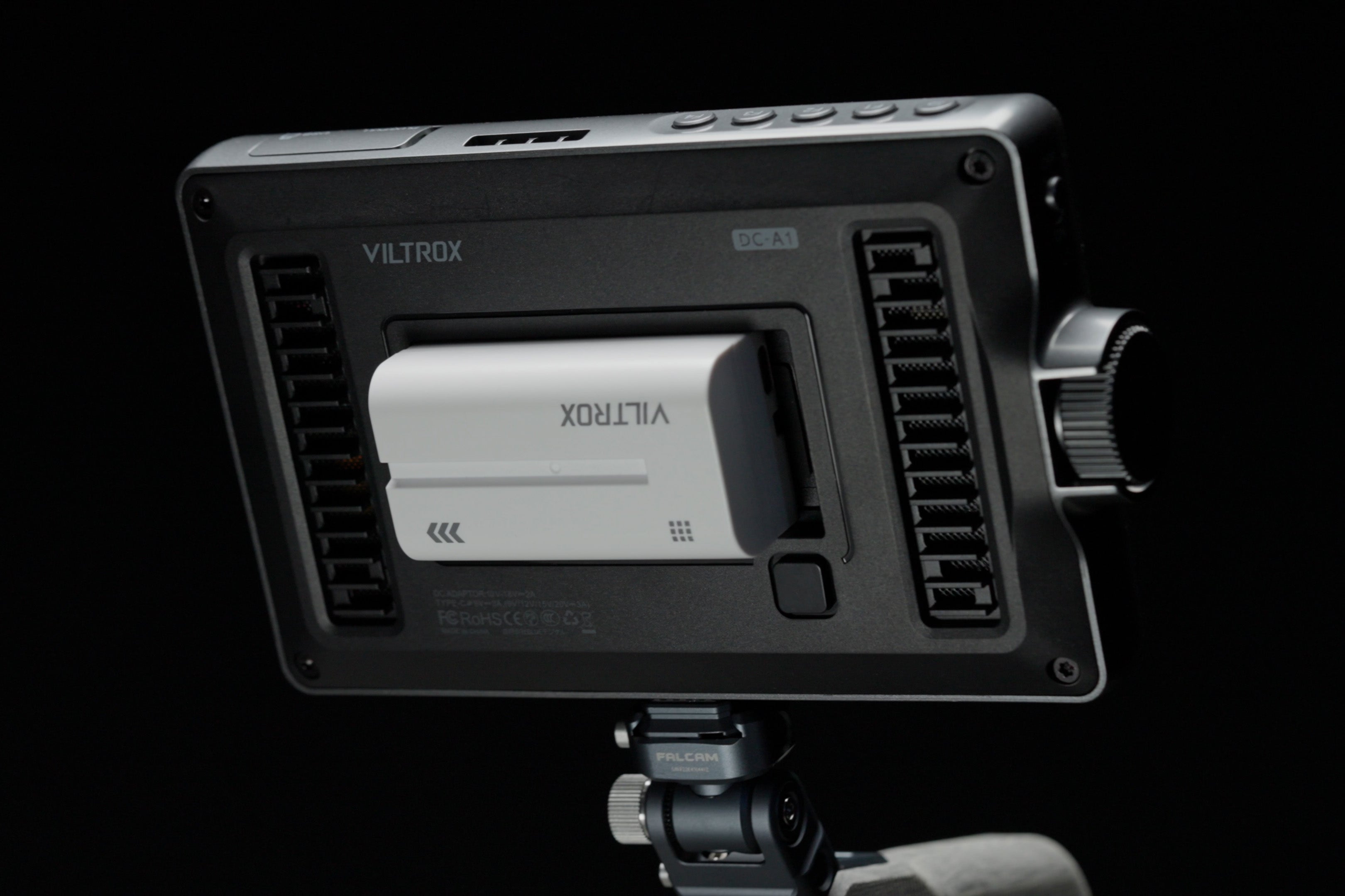 DC-L Video Monitor with NP-F Battery and Type-C Power Options