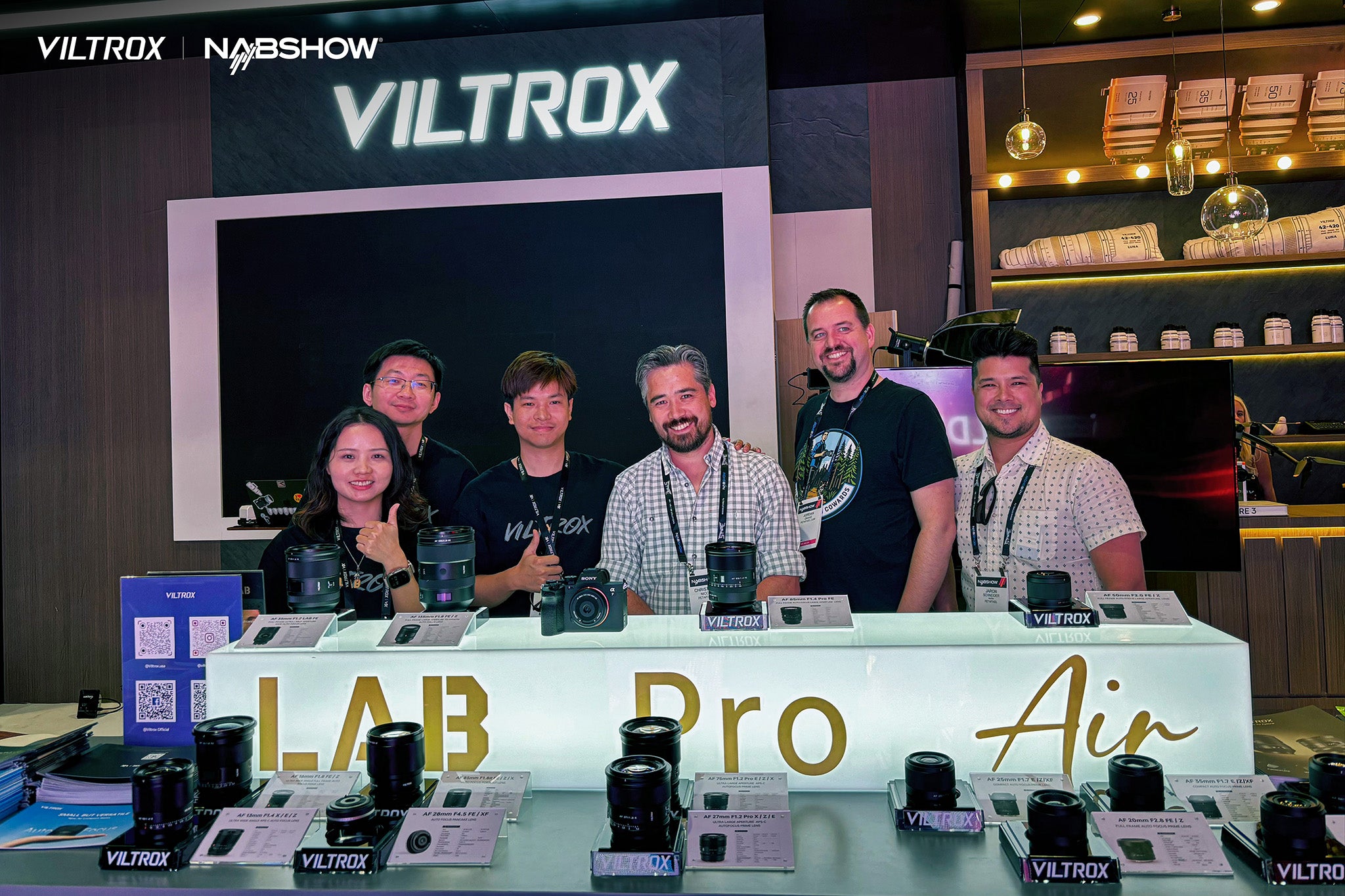 Viltrox booth at NAB 2025