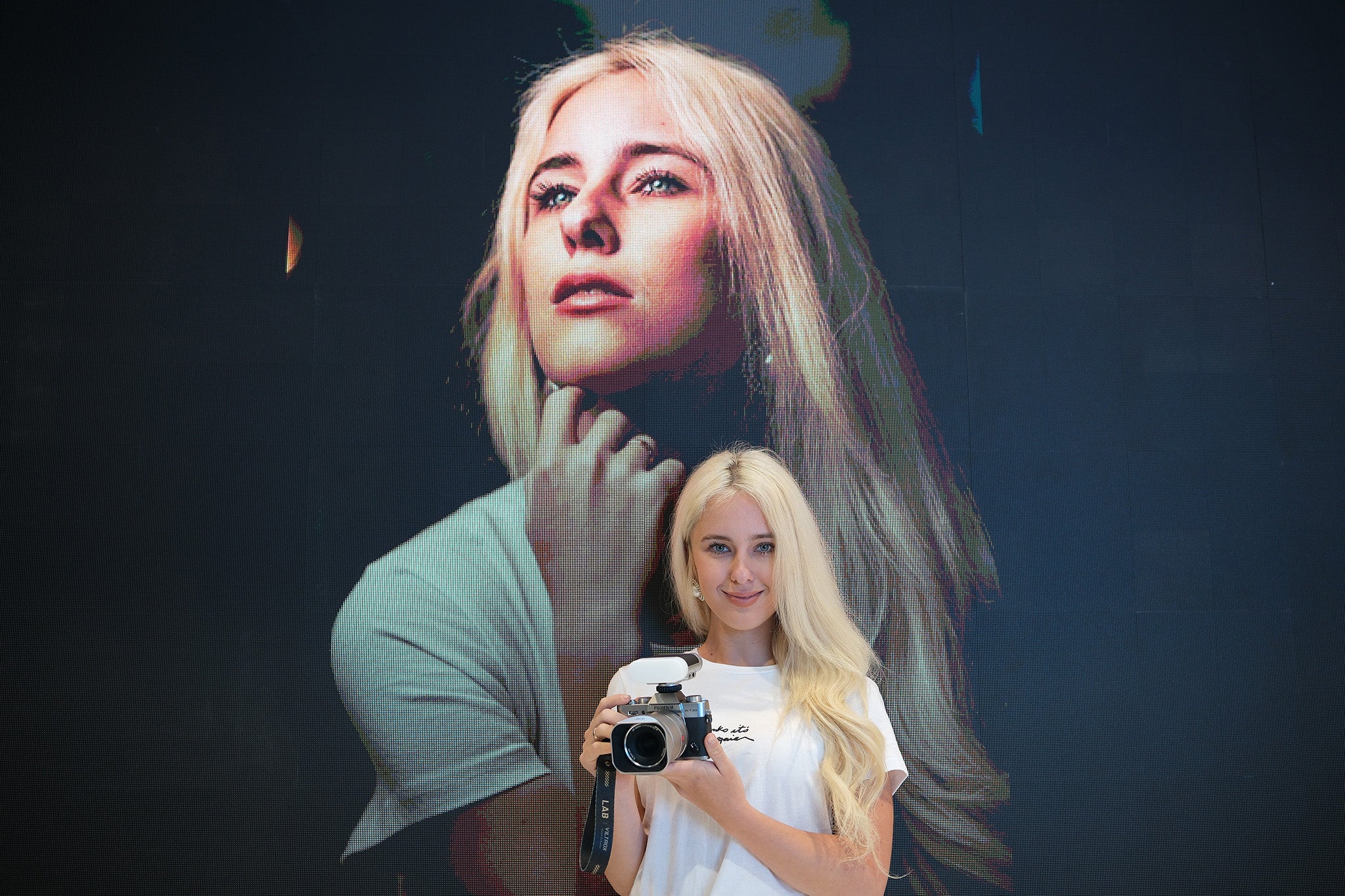 Crowd at Viltrox NAB booth