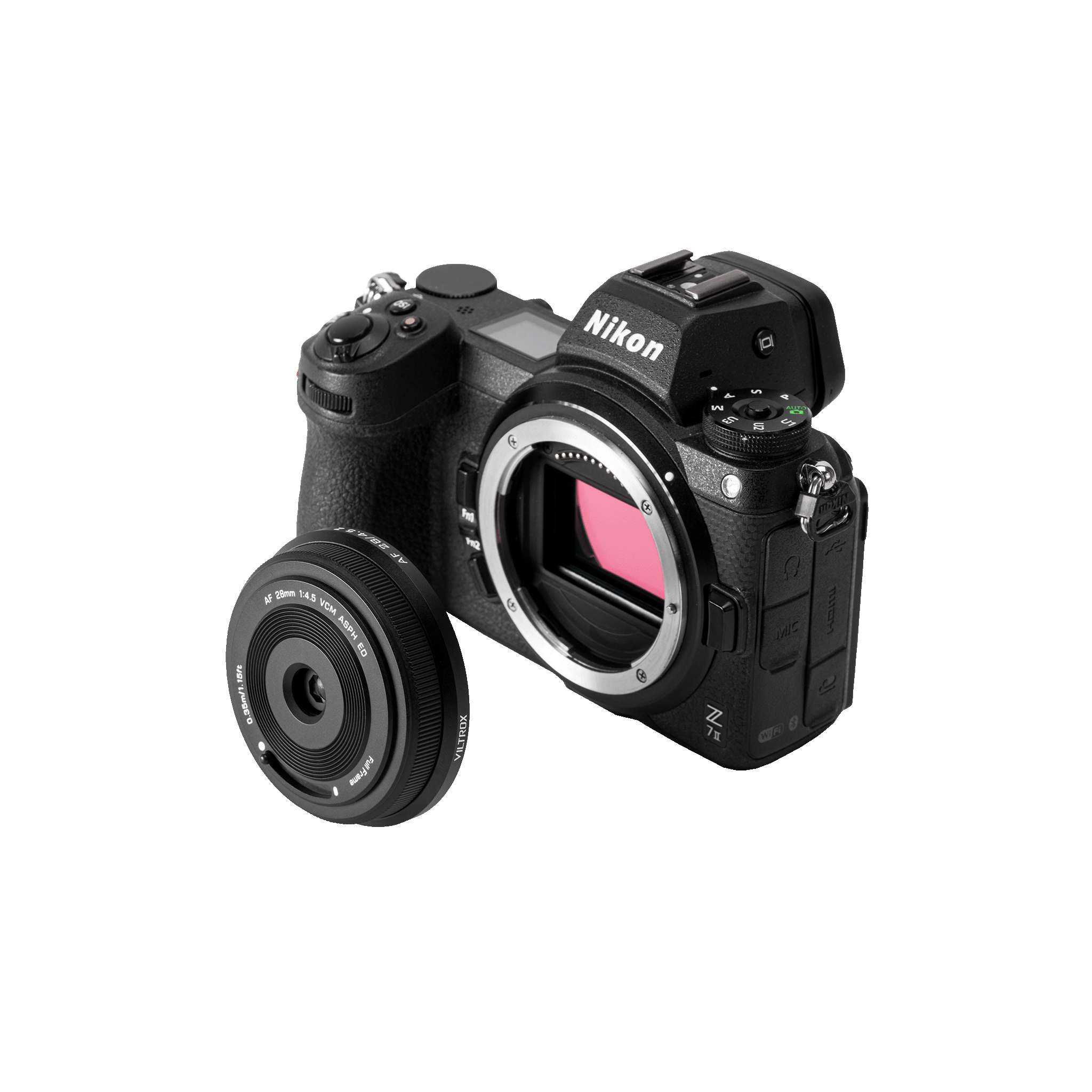 HD Nano coating lens close-up