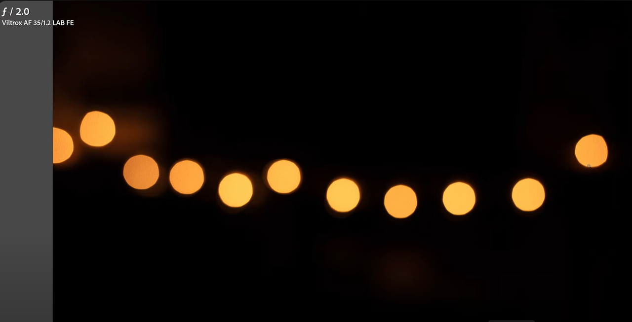 f/1.2 vs f/2 bokeh comparison