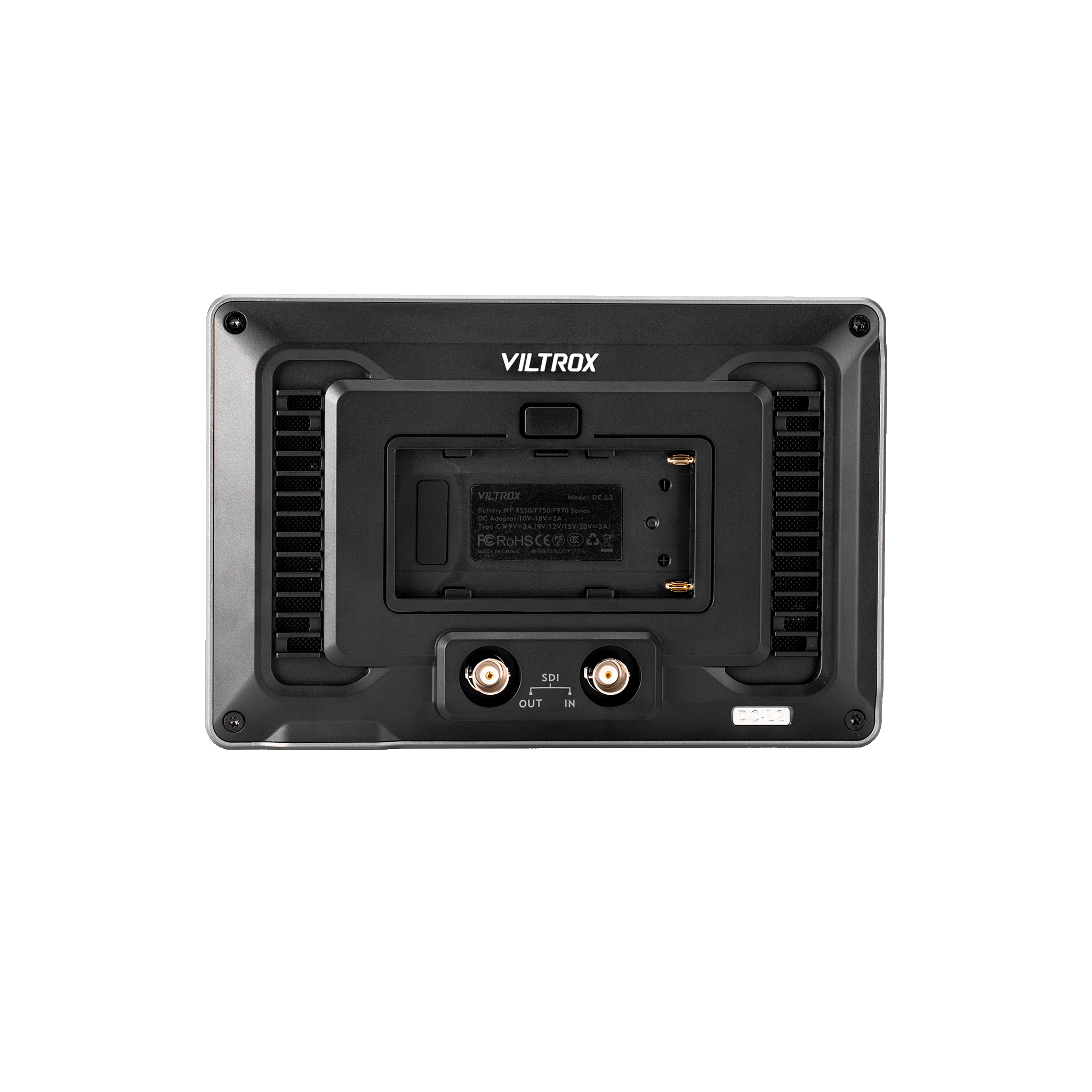 Viltrox monitor connected to DSLR for real-time video preview