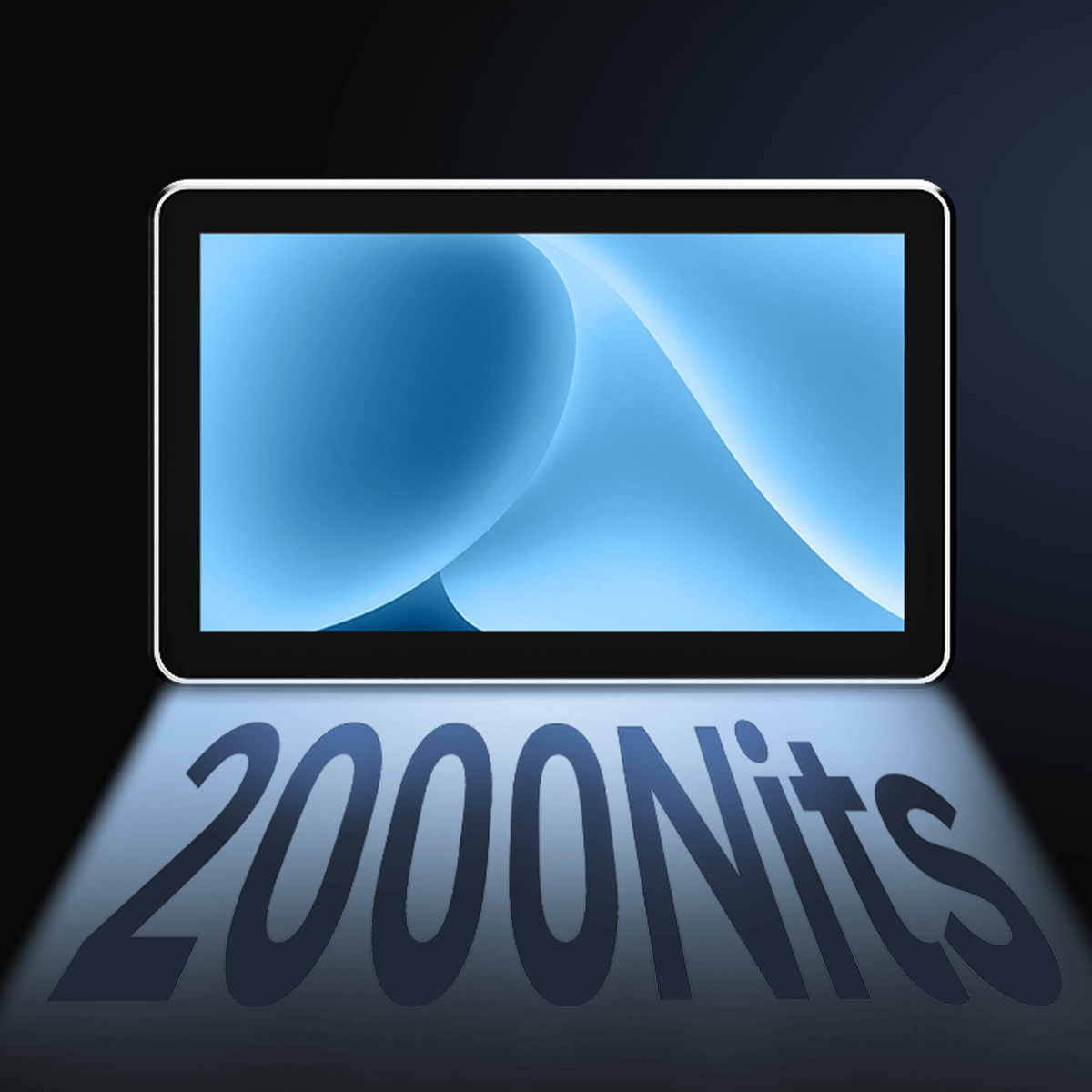 2000 Nits brightness