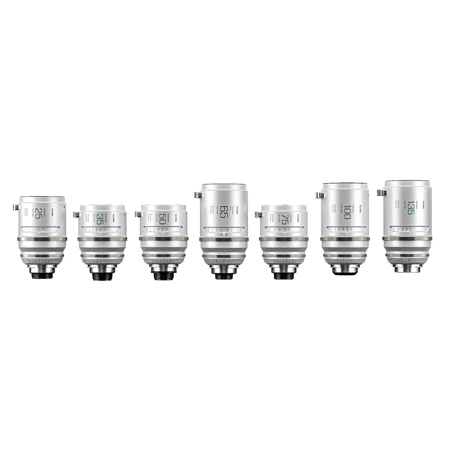 Viltrox EPIC Maestro 25mm/35mm/50mm/65mm/75mm/100mm/135mm 1.33X PL Full - Frame Anamorphic Cine Lens Set - Viltrox StoreCine Lenses